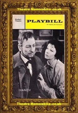 America Shubert Theatre – Ivanov – 1966 – Gielgud + Vivien Leigh