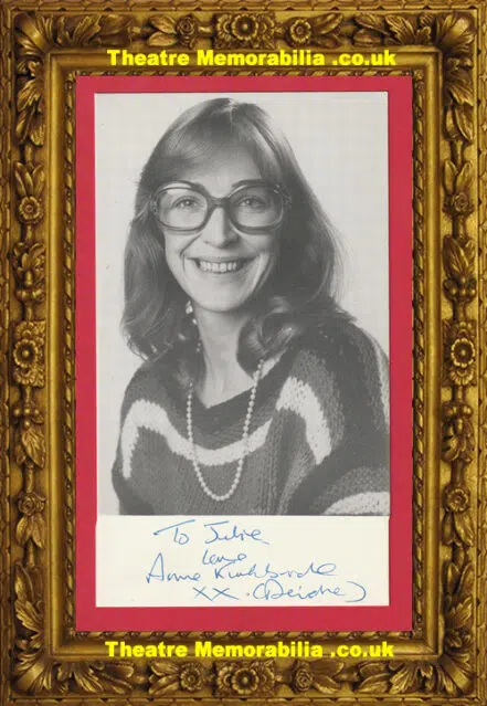Anne Kirkbride Autograph Signed Picture – Coronation Street