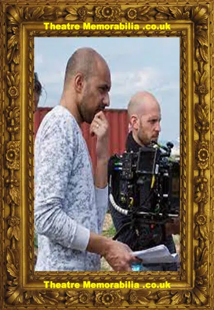 Azhur Saleem Director Of Doctor Who Signed Story Board