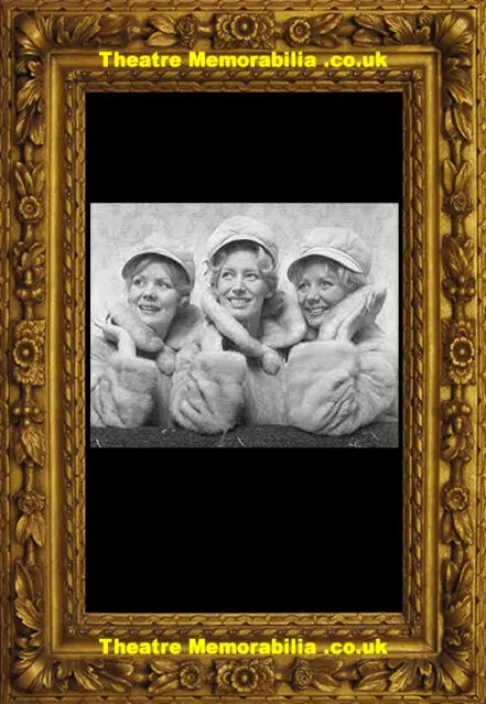 Beverley Sisters Autographs Multi Signed – Babs Joy Teddie