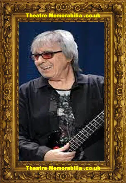 Bill Wyman Autograph Rolling Stones Guitarist Signed
