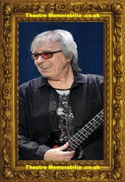 Bill Wyman Autograph Rolling Stones Guitarist Signed