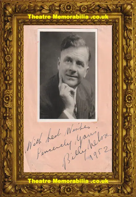 Billy Nelson Autograph Signed Picture – Adventures Of Superman
