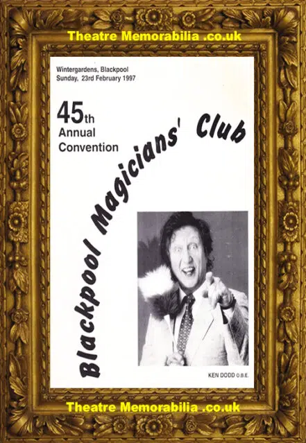 Blackpool Magicians Club Annual Convention 1997 – Ken Dodd
