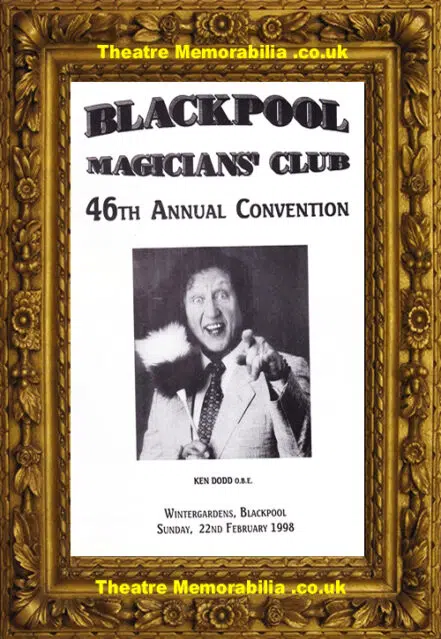 Blackpool Magicians Club Annual Convention 1998 – Ken Dodd