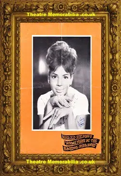 Blackpool Opera House – Shirley Bassey – 1964 + Signed Autograph