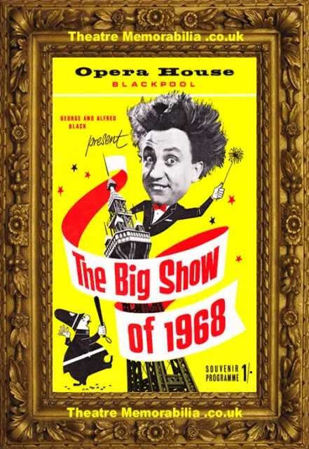 Blackpool Opera House – The Big Show of 1968 – Ken Dodd + Signed
