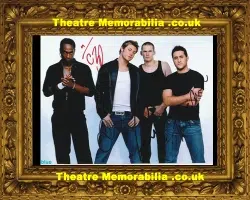 Blue – Pop Band Autographs Fully Signed Picture