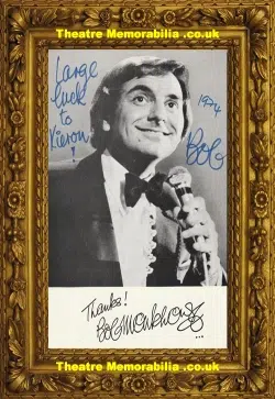 Bob Monkhouse Autograph Signed Picture British Comedian