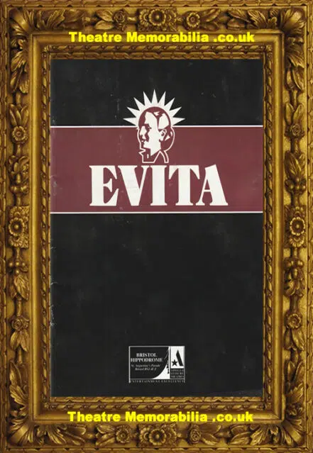 Bristol Hippodrome Theatre – Evita – 1996 – Marti Webb