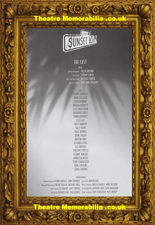 Bristol Hippodrome Theatre - Sunset Boulevard - 2002