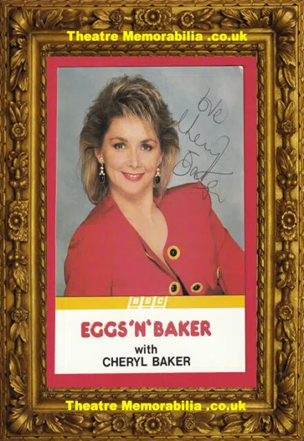 Cheryl Baker Autograph Signed – Eggs N Baker
