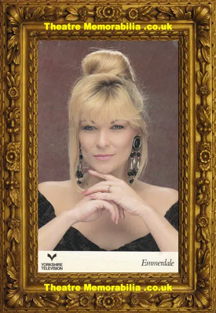 Claire King Autograph Signed Picture – Emmerdale Kim Tate