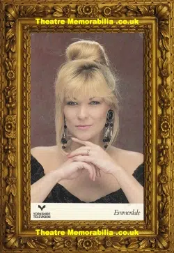 Claire King Autograph Signed Picture – Emmerdale Kim Tate