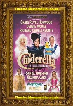 Craig Revel Horwood Autograph Signed Theatre Flyer Leaflet Panto