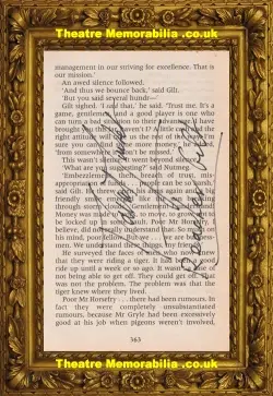 Doctor Who David Suchet Autograph Signed Autographed Book Page