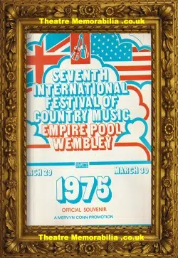 Dolly Parton – Concert Tour Programme Wembley London 1975