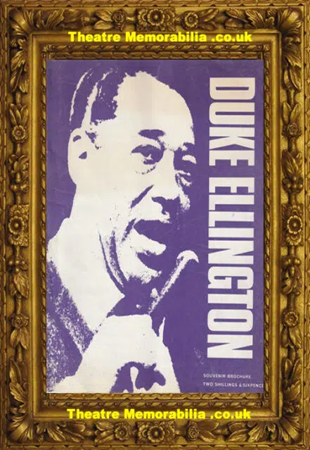 Duke Ellington – Concert Tour Programme 1960s?