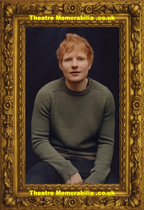 Ed Sheeran Autograph Signed Shivers CD and Cover