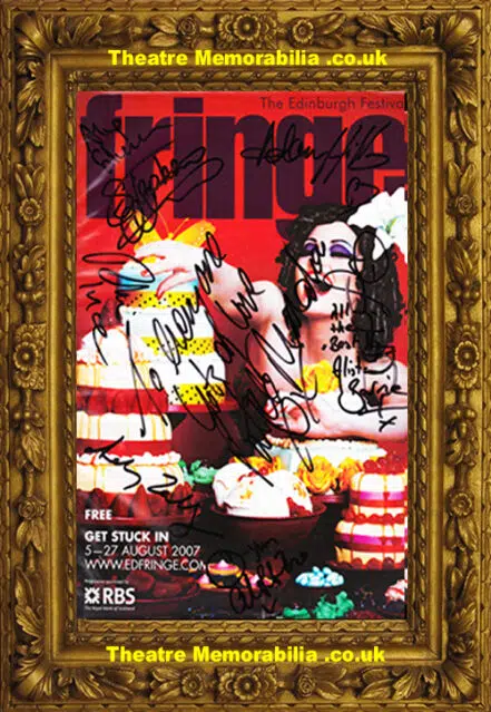 Edinburgh Fringe Festival Multi Signed Magazine Programme 2007