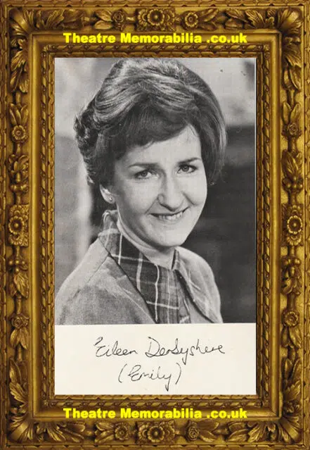 Eileen Derbyshire Autograph Signed Picture Coronation Street