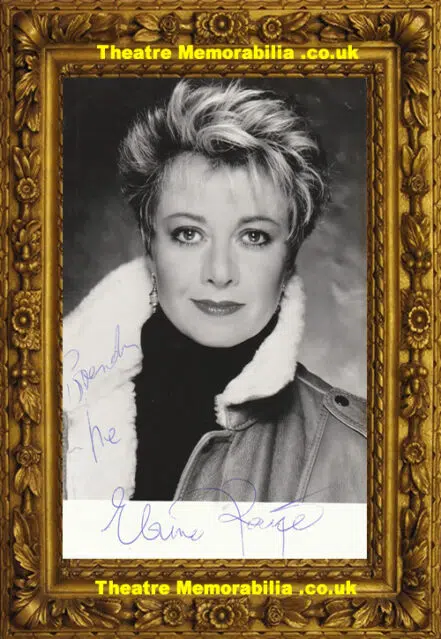 Elaine Paige Signed Autographed Photograph Signed Picture