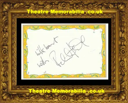 Felicity Kendal Autograph Signed Card