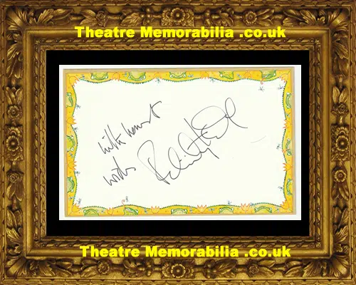 Felicity Kendal Autograph Signed Card