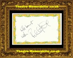 Felicity Kendal Autograph Signed Card