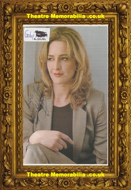 Gabby Logan Autograph Signed Picture - Ne Gabby Yorath Presenter