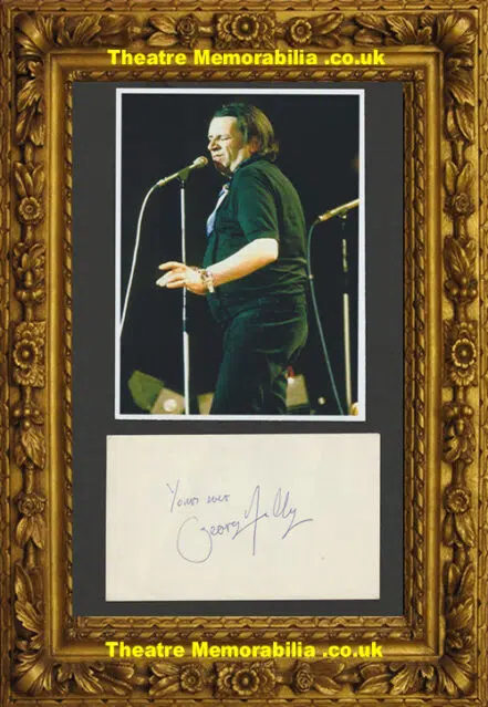 George Melly Autograph Autographed Signed – Jazz Blues Singer