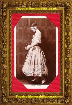 Gracie Fields Signed Autograph Picture – 1924 – 1920s