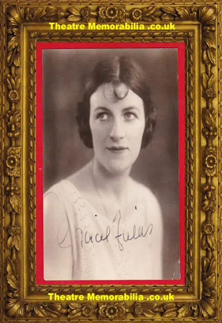 Gracie Fields Signed Autograph Photograph Picture – 1920s
