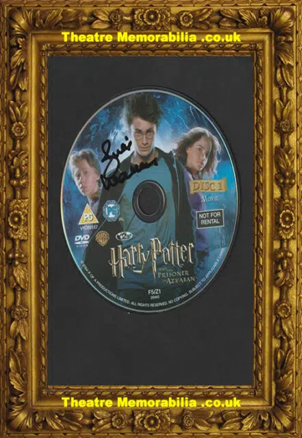 Harry Potter Julie Walters Mrs Weasley Autograph Signed DVD
