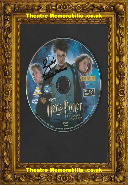 Harry Potter Julie Walters Mrs Weasley Autograph Signed DVD
