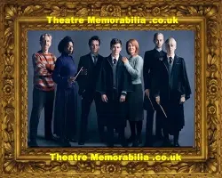 Harry Potter West End Cast Multi Signed Autographed Book Page