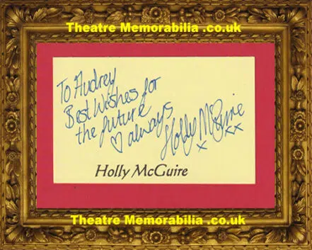 Holly McGuire Autograph Signed – Eastenders