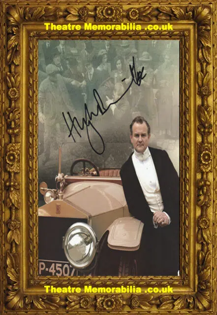 Hugh Bonneville Autograph Signed Picture Dowton Abbey