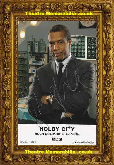 Hugh Quarshie – Holby City Signed Photograph Autograph Picture