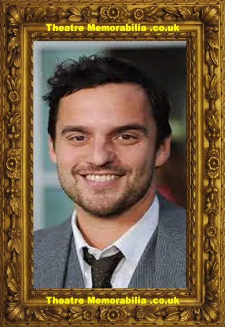 Jake Johnson Weinberger Autograph Signed Card USA Actor