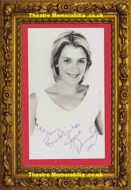 Jane Danson Autograph Signed – Coronation Street