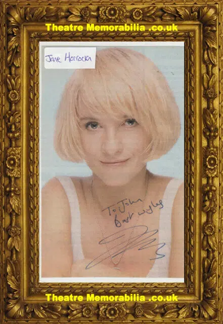 Jane Horrocks Autograph Signed Picture – Absolutely Fabulous