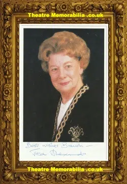Jean Alexander – Hilda Odgen Coronation Street Signed Autograph