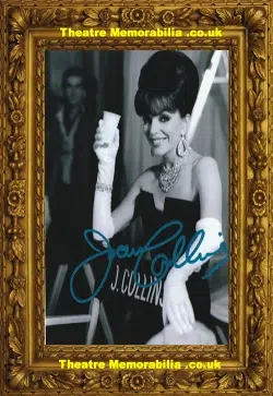 Joan Collins Autograph Genuine Signed Picture