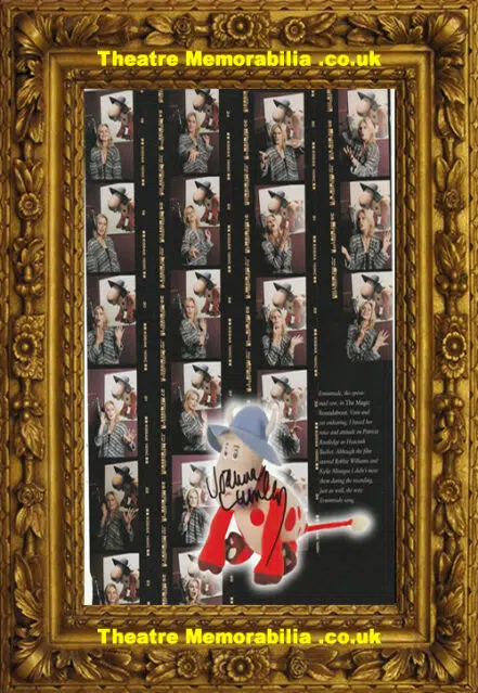 Joanna Lumley Autograph Signed Picture Photo Book Page