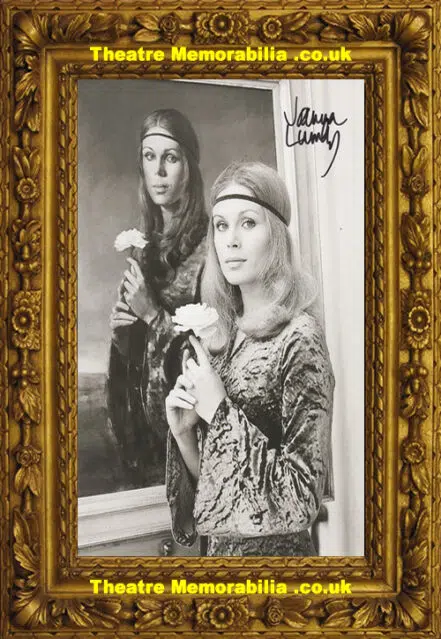 Joanna Lumley Autograph Signed Picture Nice Old Picture