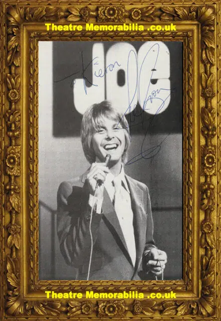 Joe Brown Autograph Signed Picture Singer 1970s