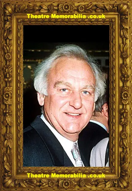 John Thaw Autograph Signed TV Detective Music Sheet Book