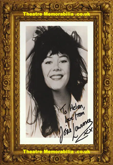 Josie Lawrence Autograph Signed Picture Comedian