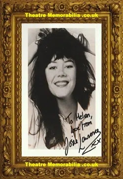 Josie Lawrence Autograph Signed Picture Comedian